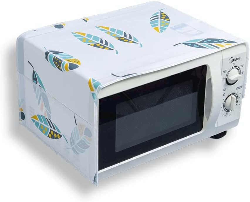 Microwave Oven Cover with Storage Pocket