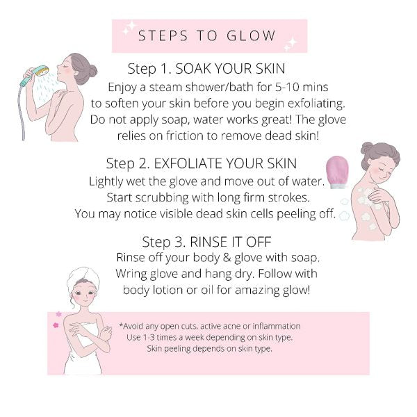 Washcloth Bath Gloves For Removing Dead Skin