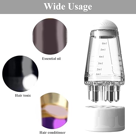 Scalp Root Hair Oil Applicator and Massager