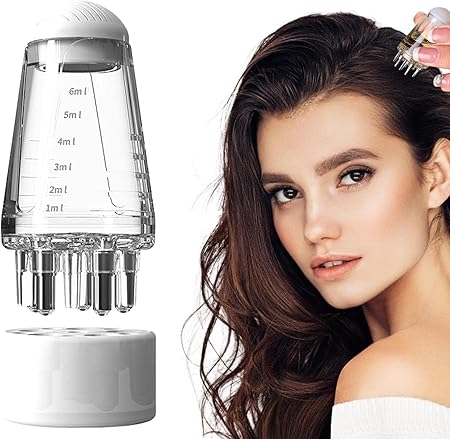 Scalp Root Hair Oil Applicator and Massager