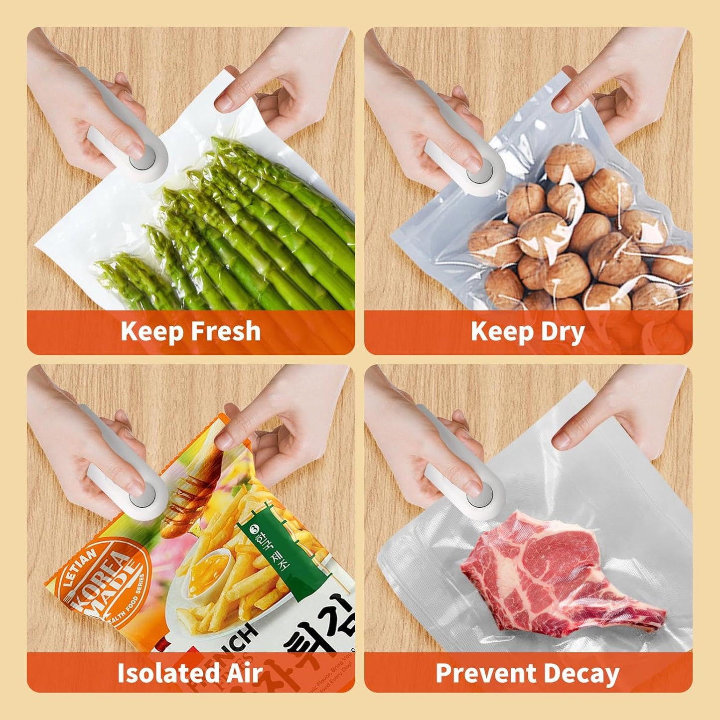 Portable Mini Plastic Bag Sealer