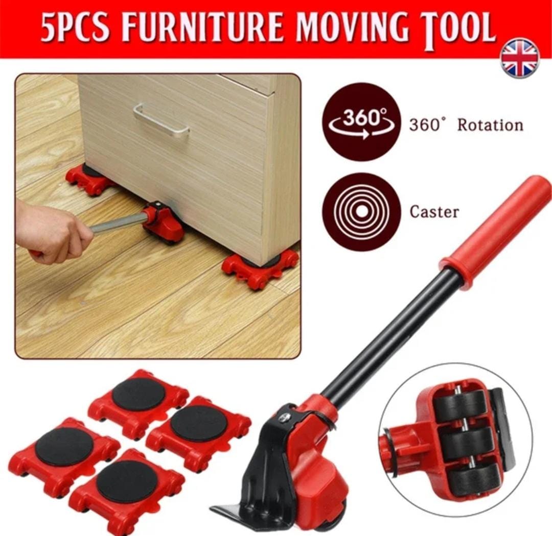 Heavy Furniture Moving Tool (5 In 1)