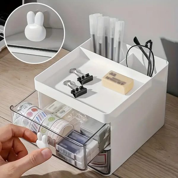 Clear Desk Organizer