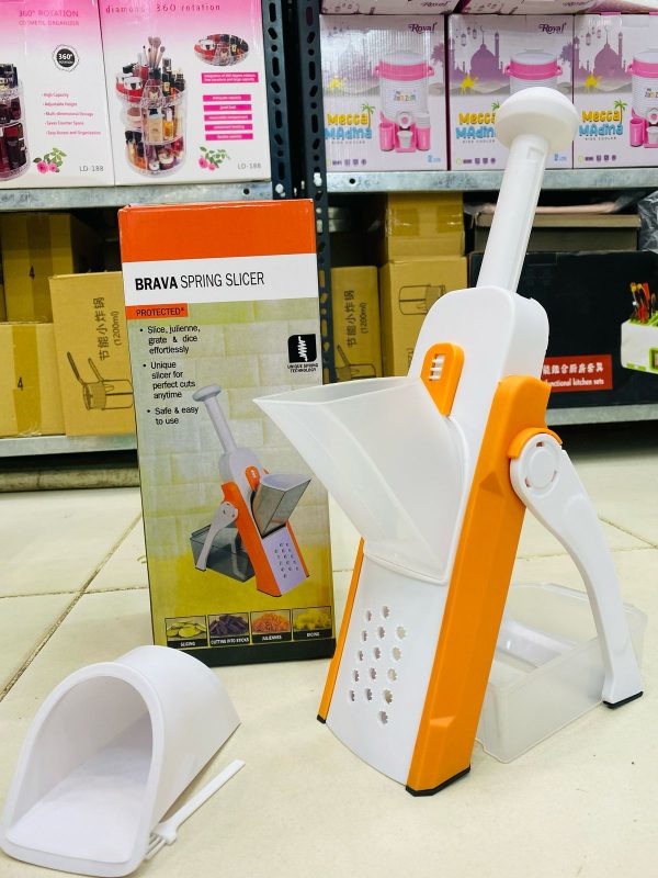 Spring Adjustable Slicer & Cutter for Vegetables