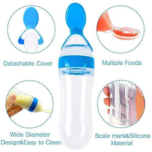 Squeeze Baby Feeder with Spoon