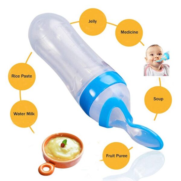 Squeeze Baby Feeder with Spoon