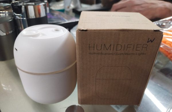 USB Portable Air Humidifier With Warm Led Outline