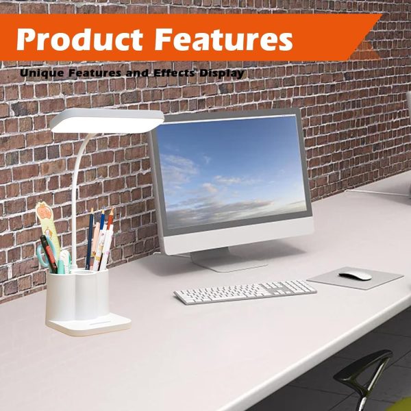 LED Reading Night Light Table Lamp