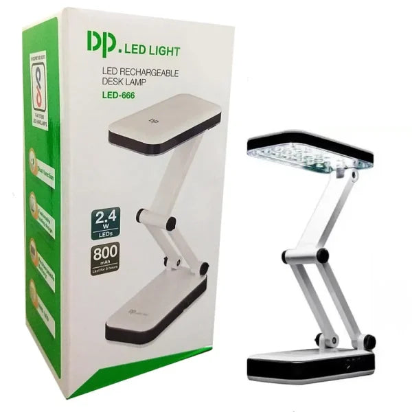 Portable Folding Led Desk Lamp With Adjustable Brightness