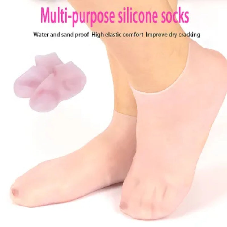 Gel Moisturizing Heel Socks Foot Care Protector
