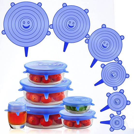 Silicone Lid Cover 6pcs/set