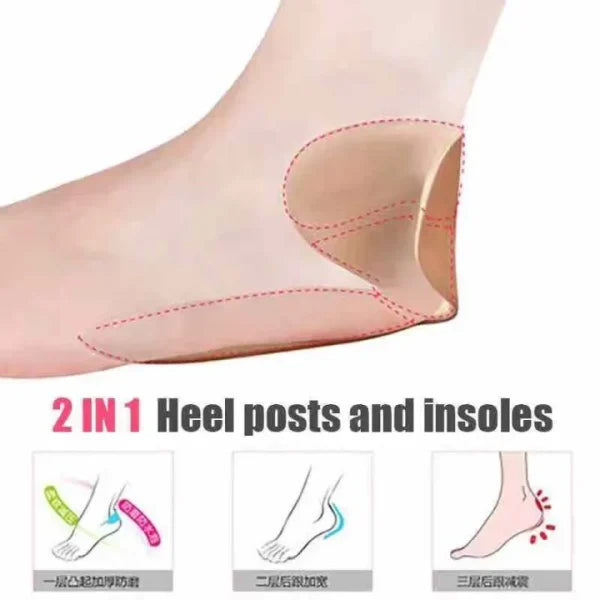 Gel Moisturizing Heel Socks Foot Care Protector