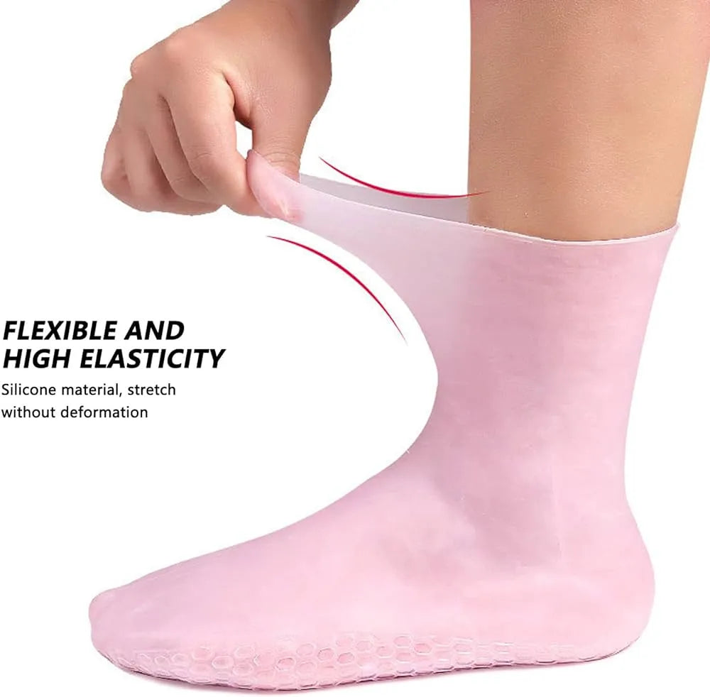 Gel Moisturizing Heel Socks Foot Care Protector