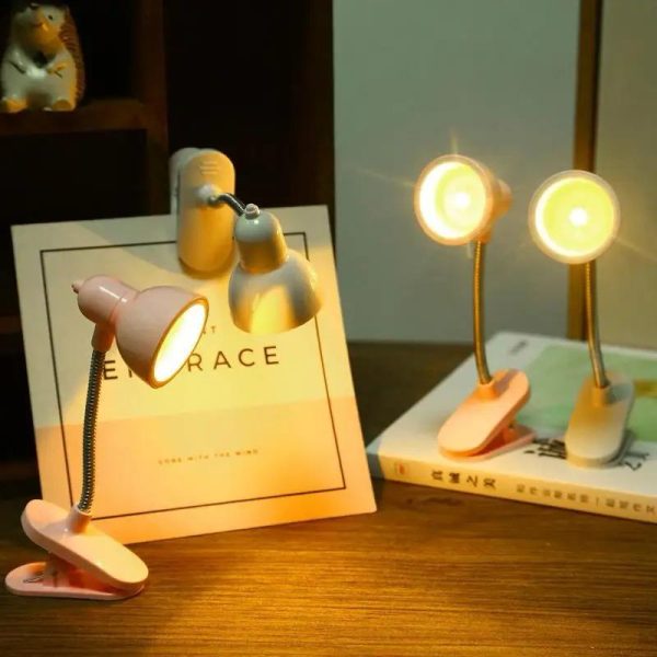 Led Reading Lamp With Clip for Bedroom