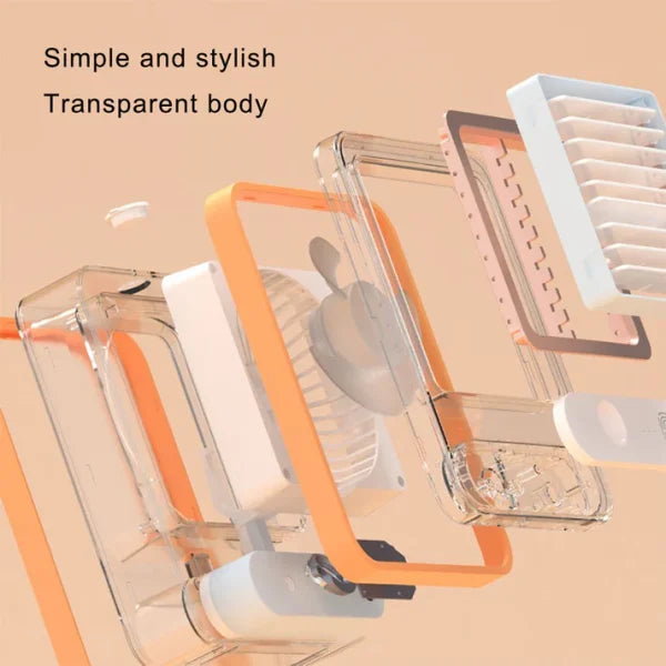 Portable Rechargeable USB Mini Air Cooler Fan