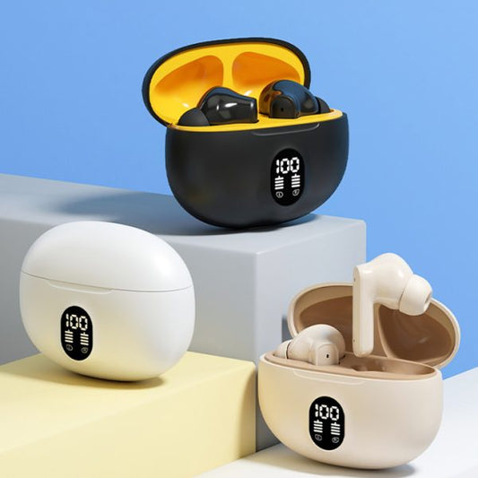 Display Wireless Bluetooth Earbuds
