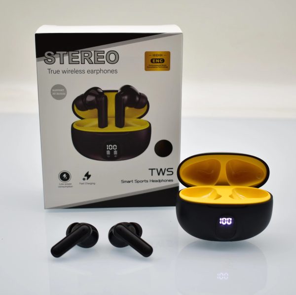 Display Wireless Bluetooth Earbuds