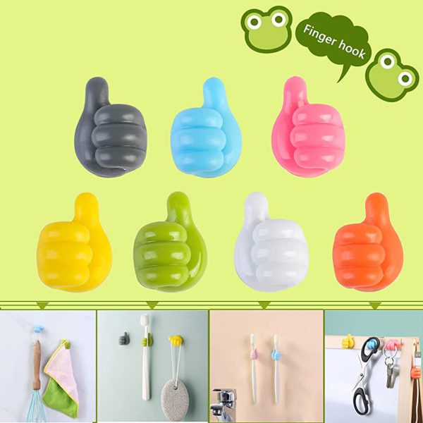 Thumb Wall Hook (Pack Off 10)